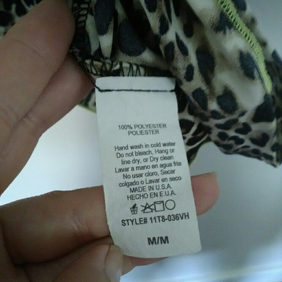 Vintage Havana leopard print crop top - Picture 5 of 6